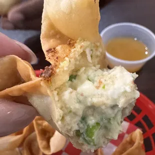 Crab wonton. Not bad. Not great.