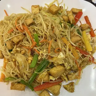 Spicy Burmese noodled