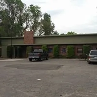 Our Lodge from the front.