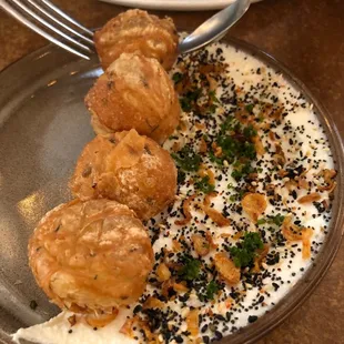 Scallion pancake balls 10/10