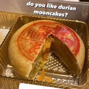 durian mooncake