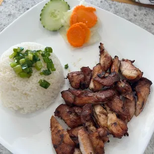 Com tam ga nuong ( bbq chicken)