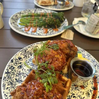 Broccolini with Chipotle Aioli & Toasted Bread Crumbs