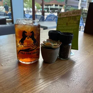 Sweet Iced Tea & Coke-Brand Soft Drinks (Free Refills)