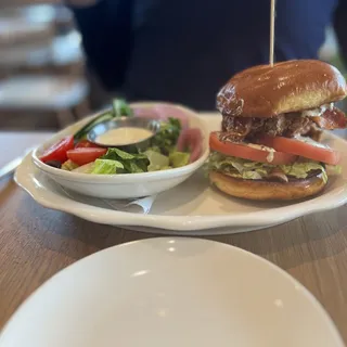 Whiskey & Onion Smash Burger