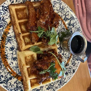 Sweet & Spicy Waffles