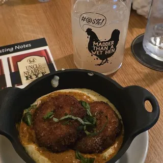 Stone-Ground Goat Cheese Grits (GF)