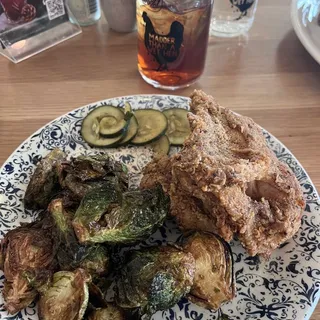 Salt & Pepper Crispy Brussels Sprouts*