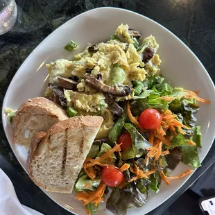 Wild Mushroom Scramble