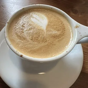 Fair not great cappuccino $4.25