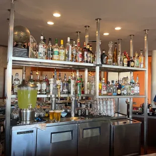 Friendly and well stocked bar