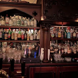 Part of the bar area.