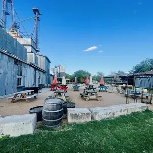 Outdoor seating
