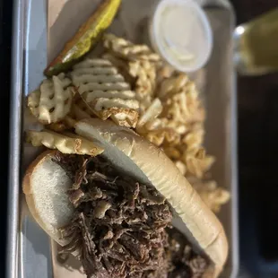 Brisket Cheese Steak