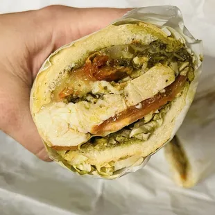 Lorenzo Pesto Chicken Sandwich