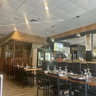Cute decor by the bar