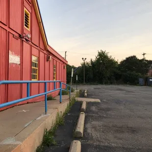 Plenty of parking