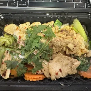 Garlic pepper chicken