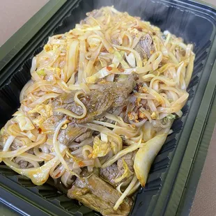 Phad Thai with beef