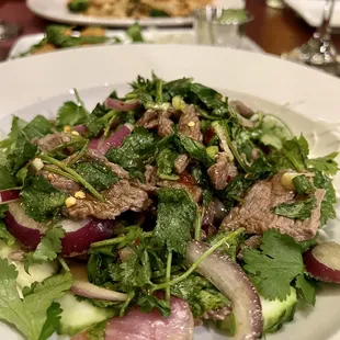Beef  salad.