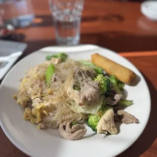 Angel Hair Thai Noodles Lunch