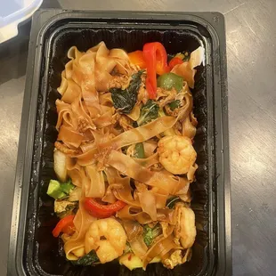 Shrimp Phad See Ew