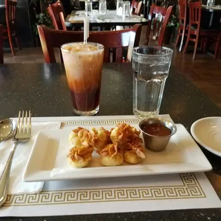 Thai Iced Tea with Cream