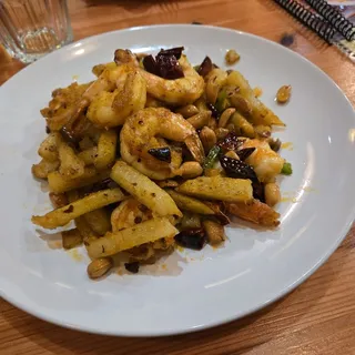 E7. Stir-Fried Shrimp E7.