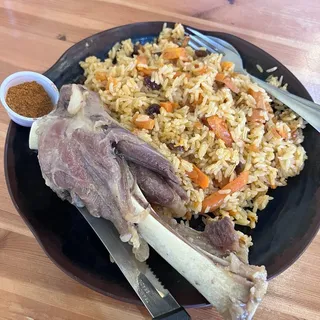 E3. Lamb Shank Polow E3.