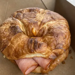 Breakfast Croissant Sandwich