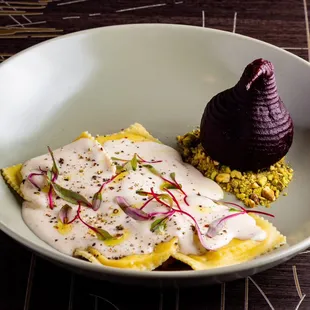 Pear Wine Ravioli