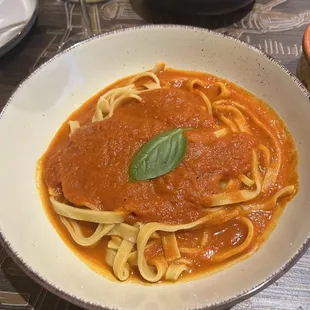Tomato Basil Fettuccine Bravissimo