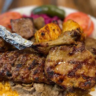 Turbo combo plate