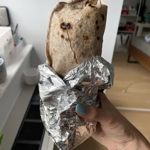 Mix Gyro Sandwich (substituted Whole Wheat Wrap)