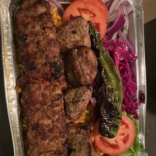 Lamb Adana Tray