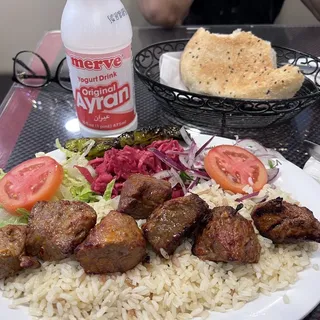 Lamb Shish Plate