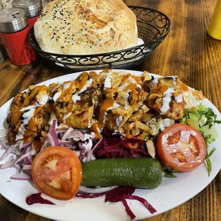 Chicken Gyro and Chicken Adana Combination