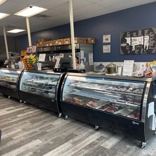 the interior of a store