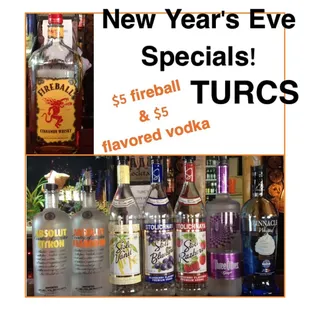 Spend New Year&apos;s Eve with us! #turcscocktails