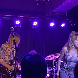Very talented local musicians rock out at the turf club.