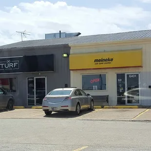 So you know what to look for. Heads up, it's hidden behind and Arby's on 82nd street.