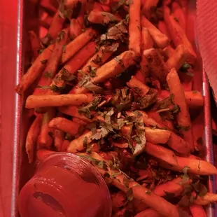 Cilantro fries