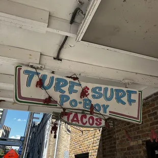 sign on the side of a building