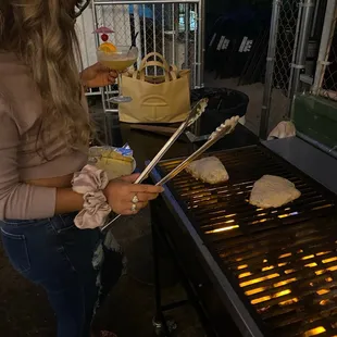 Grilling Marinated Flank Steak