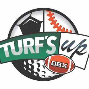 turf&apos;s up obx logo
