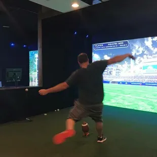 Field goal challenge!