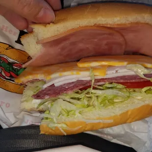 Sorry i took a bite first,  i was so excited :-)