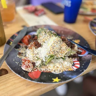 Wedge salad- half portion. Just. Do. It.