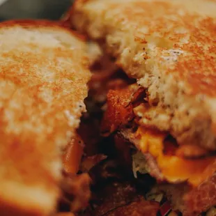 Fried Bologna Sandwich