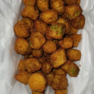 Fried okra